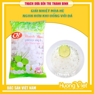 Thạch dừa Bến Tre chính gốc thanh mát 1kg, thạch dừa giải nhiệt mùa nóng, đặc sản Bến Tre, đồ ăn vặt Sài Gòn
