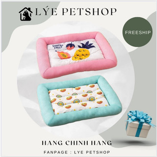 Đệm thảm cho chó mèo thú cưng - ổ đệm nằm gấp gọn cho chó mèo