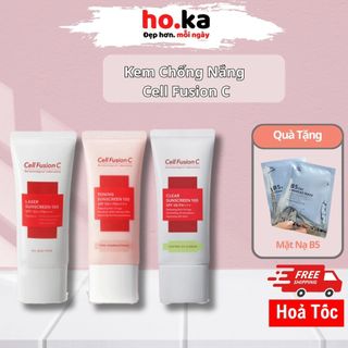 Kem chống nắng cell fusion c toning suncreen 100 spf 50+pa++++ 50ml hàn quốc chính hãng
