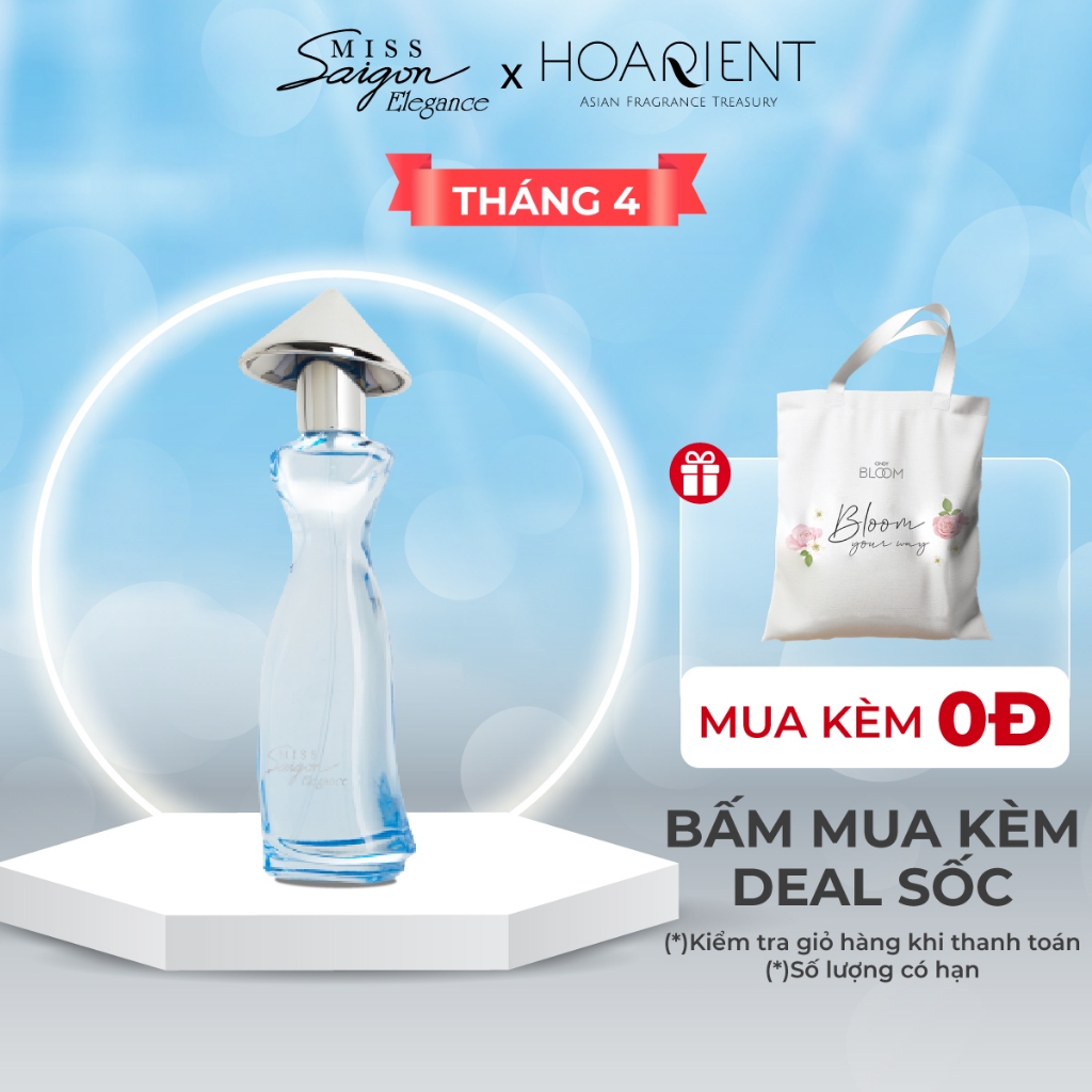 Nước hoa nữ Miss Saigon Elegance Sapphire 50ml - Hương Tinh Khiết