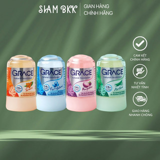 Lăn khử mùi đá khoáng grace thái lan 70g