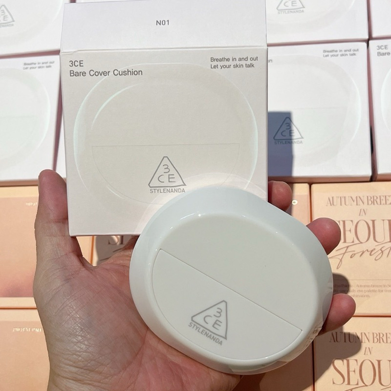 [CHÍNH HÃNG 100%] PHẤN NƯỚC CUSHION 3CE BARE COVER