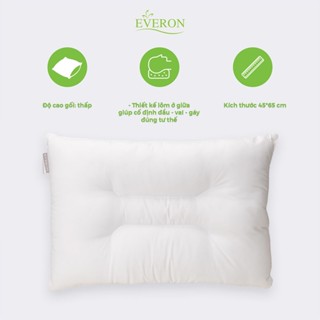 [EVERON] Ruột gối đầu thư giãn cổ 45*65cm
