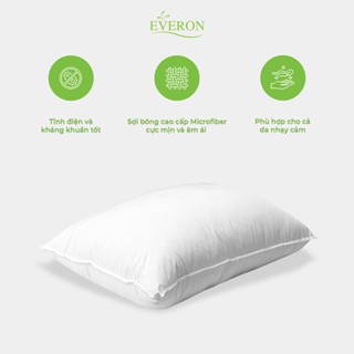 [EVERON] Ruột Gối Đầu Micro 45*65cm