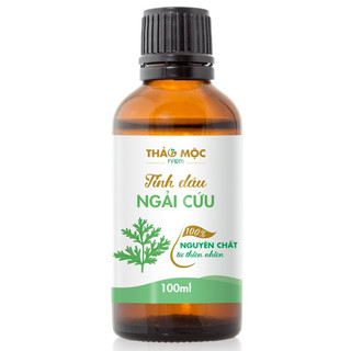 Tinh dầu Ngải Cứu Thảo Mộc nguyên chất thiên nhiên, lưu ý đây là tinh dầu nguyên chất thiên nhiên