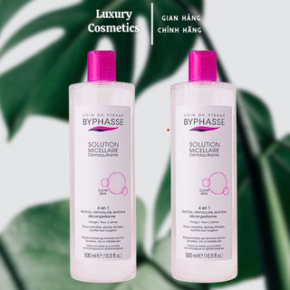 [Mã SKAMLTSM9 giảm 10% đơn 99K] [Auth Tây Ban Nha - Cam Kết Chính Hãng] Nước Tẩy Trang Byphasse 500ml