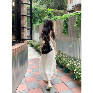 ĐẦM MIDI TRẮNG BÈO CHÉO 2 DÂY (TH)