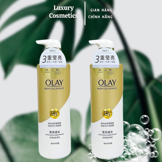 Sữa tắm trắng da olay vitamin c + b3 mẫu mới 500ml