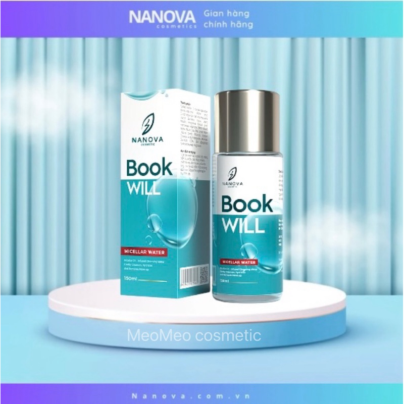 NƯỚC TẨY TRANG NANOVA CHÍNH HÃNG BOOK WILL