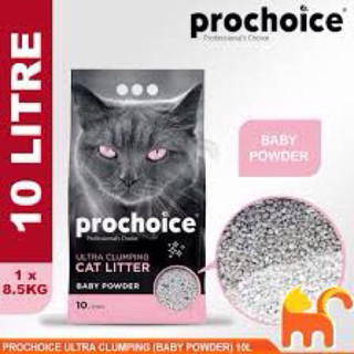 Cát vệ sinh cho mèo 10L SIÊU VÓN, KHỬ SẠCH MÙI AMONIAC, cát Happy 10L, cát khoáng ProChoice 10L