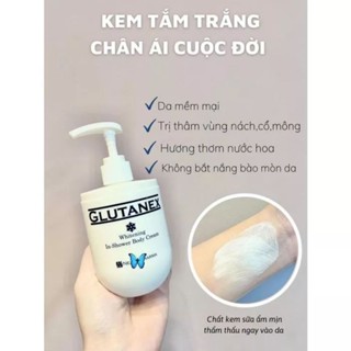 [ HOẢ TỐC ] Sữa Tắm Dưỡng Trắng Da Body Glutanex Whitening In Shower Body Cream 300ml