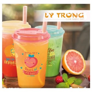 Ly trong nhựa DUY TÂN 600ml / 800ml