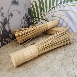 Chổi tre cọ chảo sắt 30cm, chổi chùi chảo