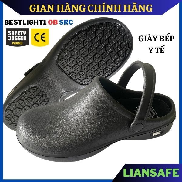 Giày bếp - đầu bếp nam nữ Safety Jogger Bestlight - Giày phòng sạch - dép y tế - siêu nhẹ -chống nước bảo hộ lao động