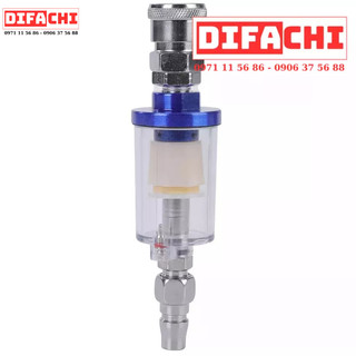 Bộ lọc hơi khí máy nén, lọc nước khí nén và phụ kiện nối ống 1/4 tiện dụng