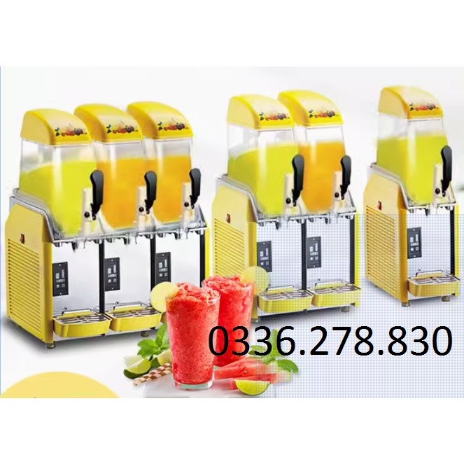 Máy làm kem tuyết siro Slush. Máy làm siro froster. Hàng chính hãng giá rẻ, bảo hành 12 tháng