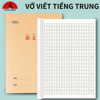 Vở luyện viết tiếng Trung, Nhật Hàn, vở viết tiếng Trung, vở tập nhiều loại