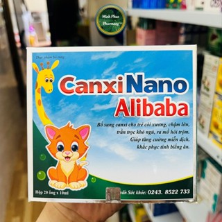 SIRO CANXI NANO ALIBABA – BỔ SUNG CALCI, GIẢM BIẾNG ĂN, TĂNG CƯỜNG SỨC ĐỀ KHÁNG