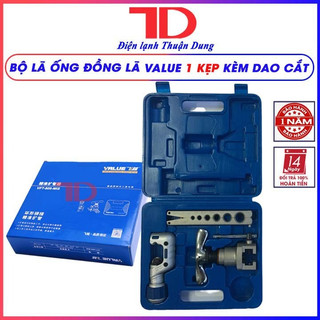 Bộ Lã Ống Đồng - Lã VALUA 1 Kẹp Kèm Dao Cắt