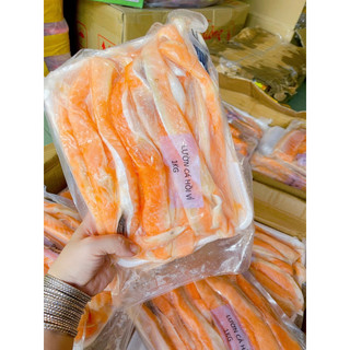Lườn cá hồi na-uy tươi net 7- khau 1kg