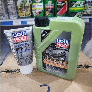 Combo nhớt liqui molygen 5w30 + nhớt hộp số nhớt láp liqui moly 80w90