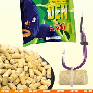 Mồi câu - hạt xả trắm đen th2 kim long vị kem hoa quả 1500g câu cá trắm đen mới, chép siêu nhạy