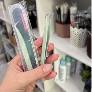 Nhíp nhọn gắn mi mũi cong