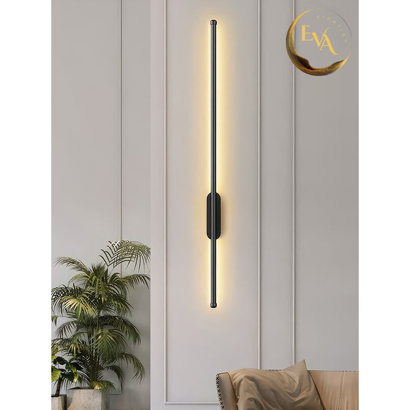 Đèn tường LED 3 màu ánh sáng EVA  phong cách hiện đại LT047-BK 3C màu đen
