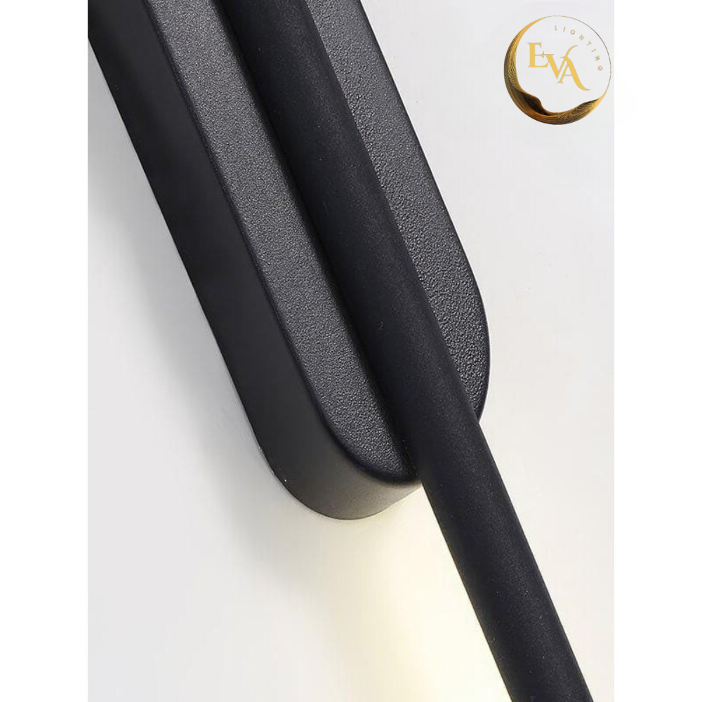 Đèn tường LED 3 màu ánh sáng EVA  phong cách hiện đại LT047-BK 3C màu đen