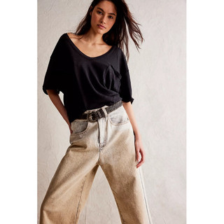 Áo thun nữ linen oversize vnxk dư xịn