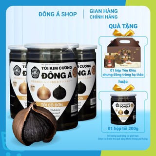 Tỏi Kim Cương Đông Á  - Tỏi đen cô đơn hộp 300G - SX theo công nghệ Nhật  Bản, hỗ trợ tốt cho sức khỏe
