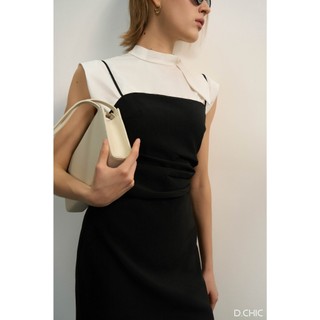 D.CHIC Váy 2 dây dáng dài nhún eo MS: 2823601