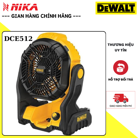 Quạt pin DEWALT DCE512 quạt dùng pin Dewalt 512 chính hãng