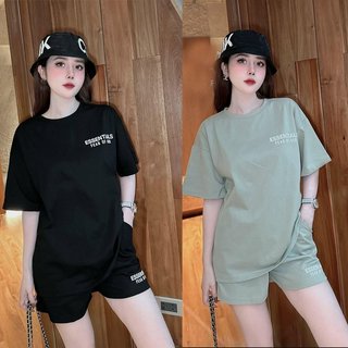 Bộ mặc nhà nữ mùa hè , đồ bộ bigsize chất cotton Gemmy House in chữ  Essen