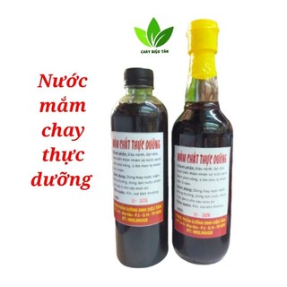 Nước mắm chay thực dưỡng 500ml nước mắm cốt chay sạch lên men tự nhiên trên 5 năm không bột ngọt, không phụ gia hóa chất