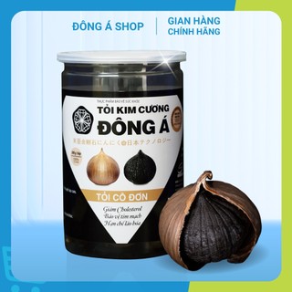 Tỏi đen Kim Cương Đông Á - Tỏi đen cô đơn SX theo CN Nhật Bản - Kiểm nghiệm chất lượng bởi Bộ Y Tế, Intertek(Tỏi loại 1)
