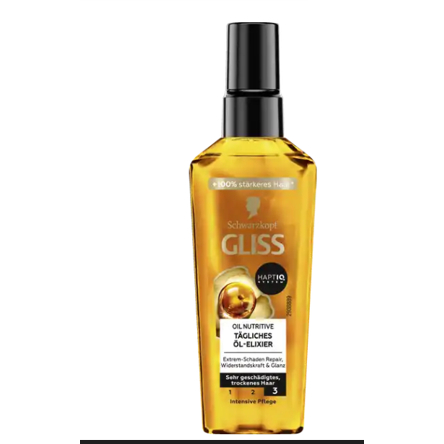 Dầu dưỡng tóc Gliss Oil Nutritive