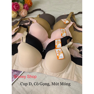 Áo lót bigsize cup d , có gọng, mút mỏng anny thái lan