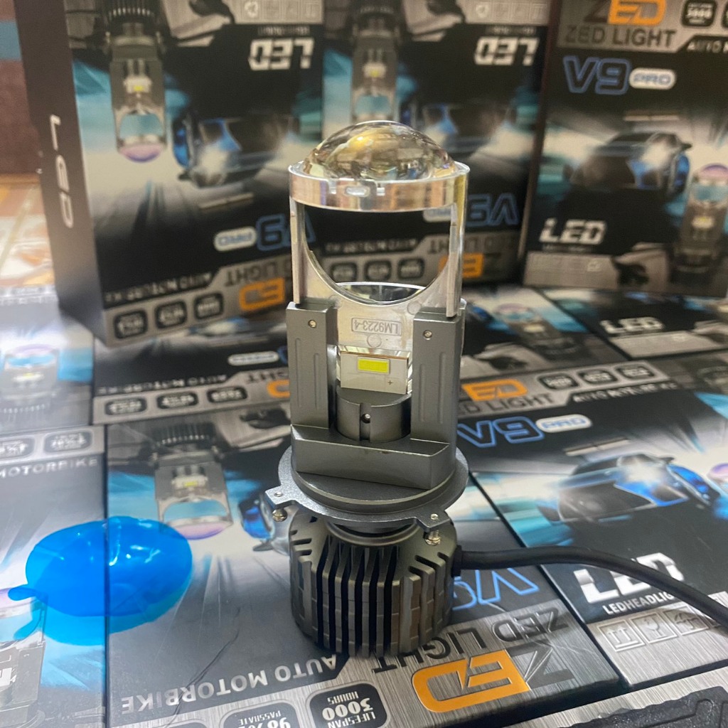 Đèn led bi cầu V9 PRO chân H4