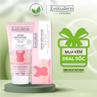 Kem tẩy lông toàn thân Evoluderm Crème Dépilatoire Jambes - Maillot -Aisselles 150ml