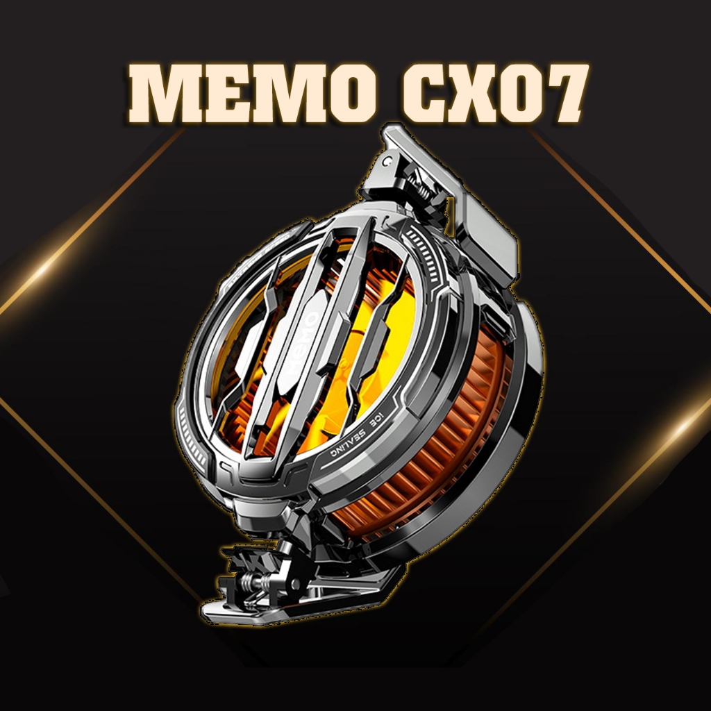 Quạt tản nhiệt điện thoại sò lạnh MEMO CXA3 CX07 nam châm từ tính led gaming cho streamer livestream