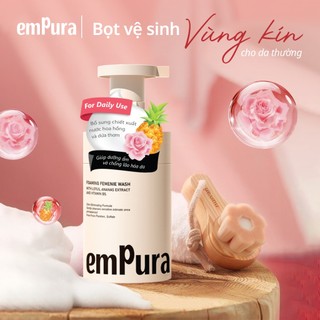 Dung dịch vệ sinh phụ nữ dạng bọt Empura - Bọt vệ sinh phụ nữ (Hàng ngày) Empura 200ml