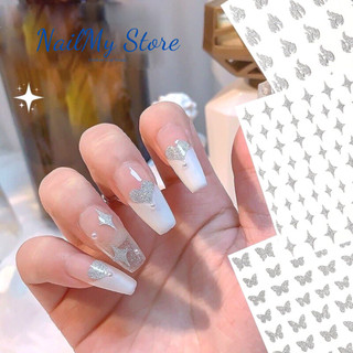 Sticker dán móng, sticker nail, miếng dán móng tay 3D nail sticker