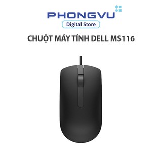 Chuột máy tính dell ms116 - bảo hành 12 tháng
