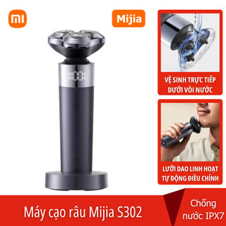Máy cạo râu s302 3 đầu xiao0 mijia 3 lưỡi dao, màn hình led trực quan