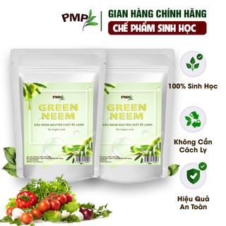Combo 2 Túi Dầu Neem Oil 100ml  Hữu Cơ PMP Nguyên Chất  Cho Hoa Hồng, Rau Sạch,Hoa Hồng