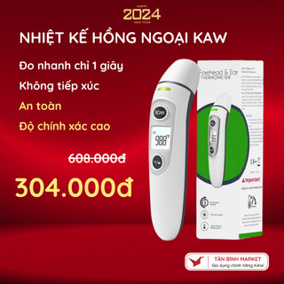 Nhiệt kế hồng ngoại KAW - Độ Chính Xác Cao, An Toàn Cho Sức Khỏe, Đo Nhanh Chỉ Một Giây