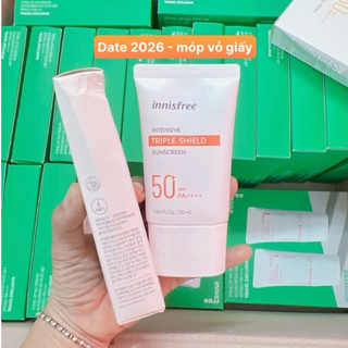 [AUTH 100%] KEM CHỐNG NẮNG INNISFREE TRIPLE CARE SPF50+++