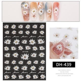 Sticker dán móng, sticker nail, miếng dán móng tay 3D nail sticker