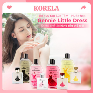 Combo sữa tắm 450ml,nước hoa 50ml Laura Anne & Gennie Little Dress 3 mảu 3 mùi KORELA STNH02